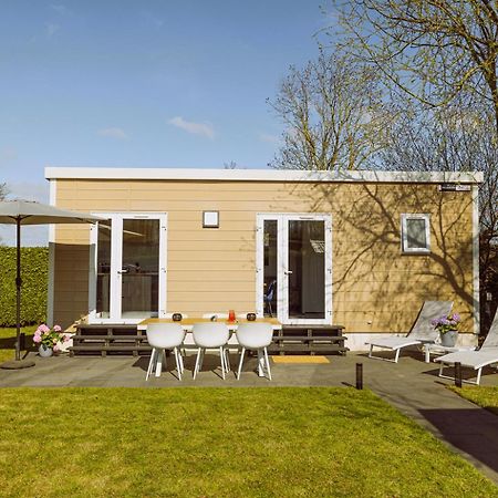 De Frije Fugel - Een Luxe Chalet Op De Friese Wadden Tzummarum Exterior photo